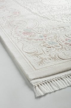 Bahariye Gallery 2792 R Pembe Beyaz El Dugumlu