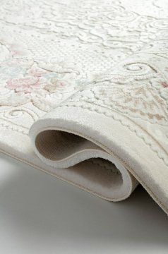 Bahariye Gallery 2792 R Pembe Beyaz El Dugumlu