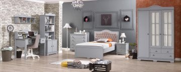 Classy Genç Odası Takımı - Gri