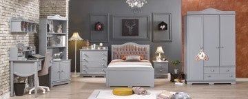 Classy Genç Odası Takımı - Gri